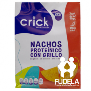 Nachos proteÃ­nicos con Grillo – Crick Superfoods 50gr.
